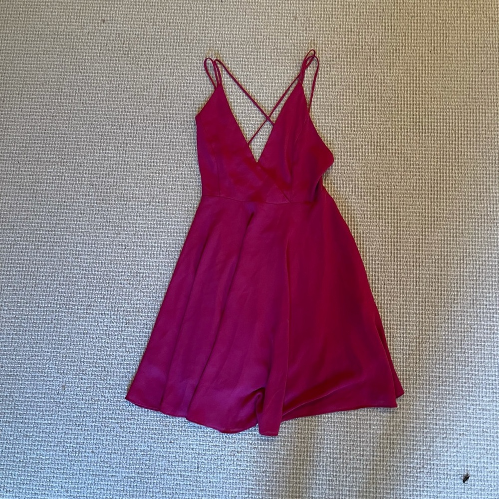Pink revolve dress